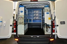 Allestimento Sprinter con materiale nuovo ed usato