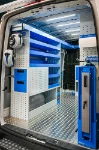 Cassettiera laterale, ripiani e arrotolatori per Volkswagen Crafter