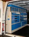 ARREDAMENTI VEICOLI COMMERCIALI SU FORD TRANSIT 2000 L2 H2 02b