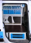 ARREDAMENTO FURGONE OFFICINA SU FIAT DOBLÒ 2000 L1 H1 10d