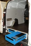 ARREDAMENTO FURGONE OFFICINA SU FIAT DOBLÒ 2000 L1 H2 09d
