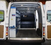 ARREDAMENTO FURGONE OFFICINA SU FORD TRANSIT 2000 L2 H2 07a
