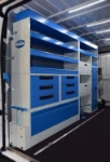 ARREDAMENTO FURGONE OFFICINA SU OPEL MOVANO 2022 L3 H2 11b