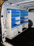 ARREDAMENTO FURGONE OFFICINA SU OPEL MOVANO  L1 H1 15b