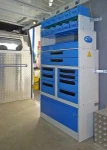 ARREDAMENTO FURGONE OFFICINA SU OPEL MOVANO  L3 H2 03b