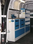 ARREDAMENTO FURGONE OFFICINA SU OPEL VIVARO  L2 H2 03b