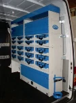 ARREDAMENTO FURGONE OFFICINA SU VOLKSWAGEN LT 1996 L2 H2 16c