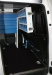 Arredamento per furgone a supporto tecnici tende da sole