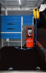 Attrezzature per furgoni per installatori carrelli elevatori