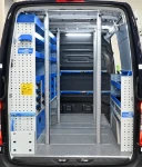 Barre fermacarico fresate SYNCROSTOP montate in verticale