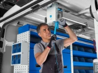 Blocco scala su portascale sottotetto