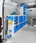 Cassettiere e banco di lavoro con morsa per Toyota Proace Max
