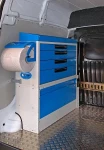 CASSETTIERE PER FURGONI SU FIAT DOBLÒ 2000 L1 H2 11b