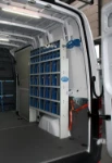 Contenitori per furgone allestito per idraulici
