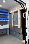 Copriparatia con ganci per blocco carico per Ford Transit