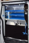 Dettaglio allestimento NV200 per impianti termoidraulici