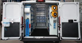 Ducato attrezzato per stufe a pellet