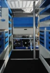 Esempio allestimento su Ducato con combinata generatore e compressore