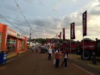 Esterno fiera Agrishow, Brasile 2015