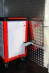 Fermatutto per il bloccaggio del carrello portautensili
