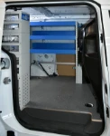 NV250 con rivestimento interno in legno e lamiera