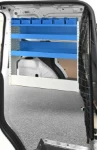 NV250 con rivestimento interno in legno e lamiera