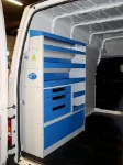 FOTO SCAFFALATURE PER FURGONI SU FORD TRANSIT 2000 L2 H2 10b