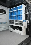 FOTO SCAFFALATURE PER FURGONI SU MERCEDES VITO 2004  L2 H1 08c