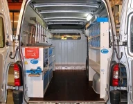FOTO SCAFFALATURE PER FURGONI SU OPEL MOVANO  L3 H2 08a