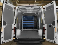 FOTO SCAFFALATURE PER FURGONI SU VOLKSWAGEN CRAFTER 2017 L3 H3 07a