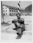 Francesco Comunello Militare nel 1955