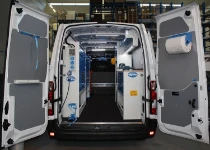 Furgone allestito per carrelli elevatori 