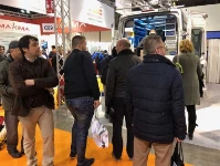 Furgone con accessori per veicoli commerciali Syncro System ad MCE 2018, Fiera Milano