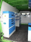 FURGONE OFFICINA MOBILE PER OPEL MOVANO  L3 H2 09b