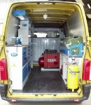 Rivestimento interno con pianale e pannellatura per NV250