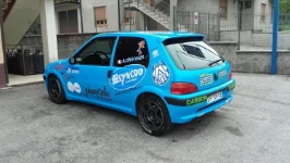 La "puffetta" in gara al 34° Rally città di Bassano con le insegne Syncro