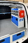 Lato destro cassettiera sottopianale e scaffale per Toyota Proace City
