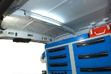 Luce Led per illuminare il vano di carico per il courier dedicato al condizionamento industriale
