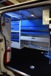 Mobili per furgone su mezzo per assistenza impianti di autolavaggio veicoli 