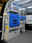 Parete magazzino per Vivaro Opel 