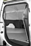 NV250 con rivestimento interno in legno e lamiera