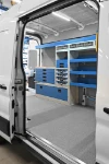 Pianale e scaffale per allestimento Transit