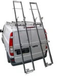 Portascale a due slitte basculanti per Mercedes Vito.