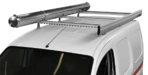 Portatubi in acciaio inox sul tetto del NV250 Nissan