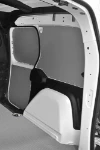 Protezioni del lato destro nel vano di carico del Renault Kangoo