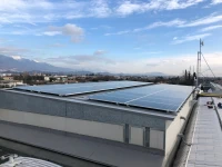 01_Tetto uffici Syncro System con fotovoltaico 
