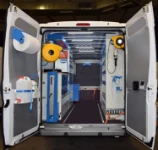 Allestimento interno su Fiat Ducato