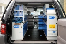 Allestimento Nel vano di carico del Freelander