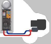 Generatore colllegato al cambio del furgone con presa idraulica