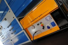 Officina mobile con generatore/compressore